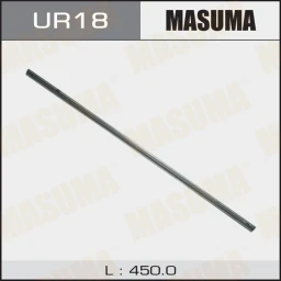 Резинка щётки стеклоочистителя Masuma UR-18 450 мм