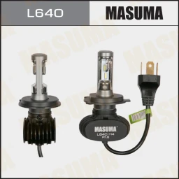 Лампа светодиодная Masuma H4 12V, L640, 2 шт