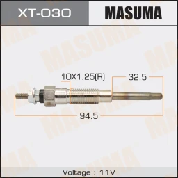 Свеча накаливания Masuma XT-030