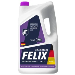 Антифриз Felix EVO G12++ фиолетовый -40°С 5 кг