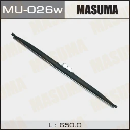 Щётка стеклоочистителя зимняя каркасная Masuma 650 мм, MU-026W
