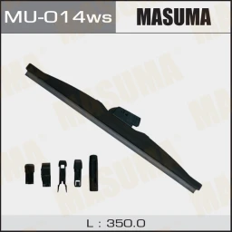 Щётка стеклоочистителя зимняя каркасная Masuma Оптимум 350 мм, MU-014ws