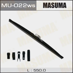 Щётка стеклоочистителя зимняя каркасная Masuma Оптимум 550 мм, MU-022ws