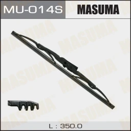 Щётка стеклоочистителя каркасная Masuma Стандарт 350 мм, MU-014S