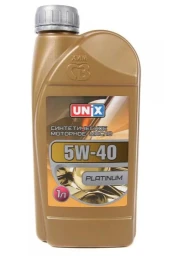 Моторное масло Unix Platinum 5W-40 синтетическое 4 л