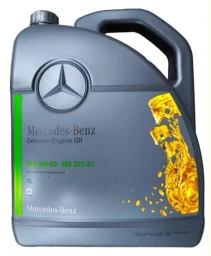 Моторное масло Mercedes Genuine Motor Oil MB 229.51 5W-30 5 л