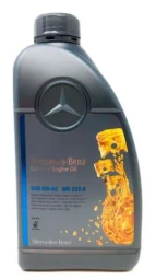 Моторное масло Mercedes Genuine Motor Oil MB 229.50 5W-40 1 л