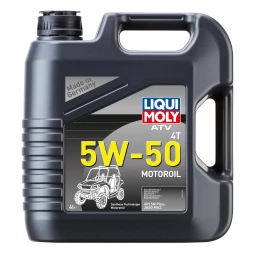 Моторное масло 4-х тактное Liqui Moly Motoroil ATV 5W-50 синтетическое 4 л