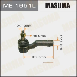 Наконечник рулевой тяги Masuma ME-1651L