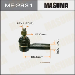 Наконечник рулевой тяги Masuma ME-2931