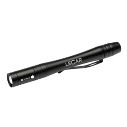 Фонарь-ручка инспекционный, 40 lm, ZOOM, батарейки 2хAAA "LECAR"