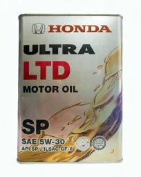 Моторное масло Honda Ultra LTD 5W-30 синтетическое 4 л