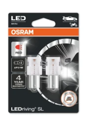 Лампа светодиодная Osram P21W 12V, 7506DRP-02B, 2 шт
