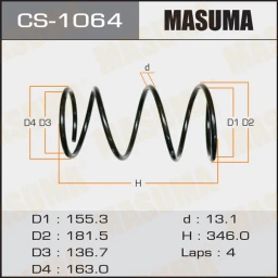 Пружина подвески Masuma CS-1064
