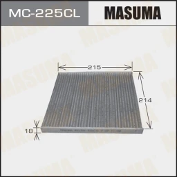 Фильтр салона угольный Masuma MC-225CL