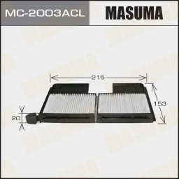 Фильтр салона угольный Masuma MC-2003ACL