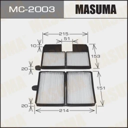 Фильтр салона Masuma MC-2003