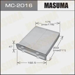 Фильтр салона Masuma MC-2016