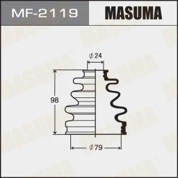 Пыльник ШРУСа Masuma MF-2119