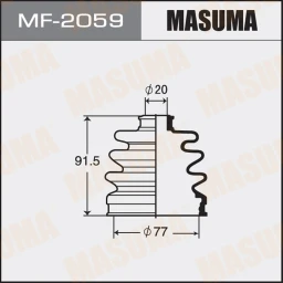 Пыльник ШРУСа Masuma MF-2059