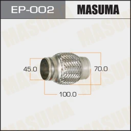 Гофра глушителя Masuma EP-002