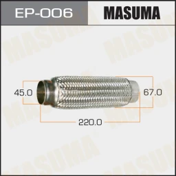 Гофра глушителя Masuma EP-006