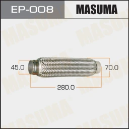 Гофра глушителя Masuma EP-008