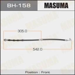 Шланг тормозной Masuma BH-158