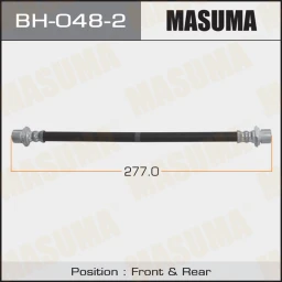 Шланг тормозной Masuma BH-048-2