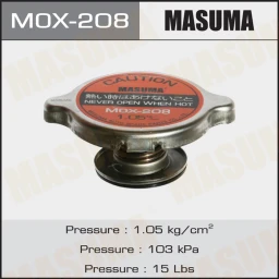 Крышка радиатора Masuma MOX-208