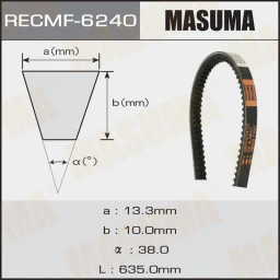 Ремень клиновой Masuma 6240