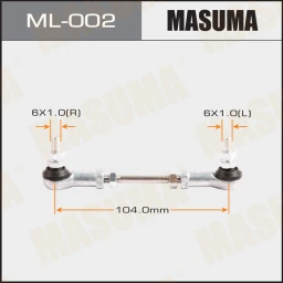 Тяга датчика положения кузова (корректора фар) регулируемая Masuma ML-002