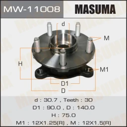 Ступичный узел Masuma MW-11008
