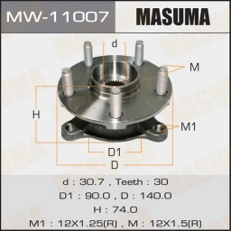 Ступичный узел Masuma MW-11007