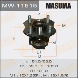 Ступичный узел Masuma MW-11515