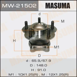 Ступичный узел Masuma MW-21502