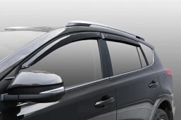 Дефлекторы окон (ветровики) дефлекторы Toyota RAV 4 2013-2019 г "VORON GLASS" Samurai (4 шт.)