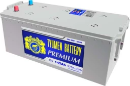 Аккумулятор грузовой Tyumen Battery Premium 145 а/ч 1 020А Прямая полярность