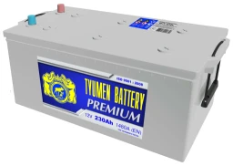 Аккумулятор грузовой Tyumen Battery Premium 230 а/ч 1 480А Обратная полярность