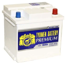 Аккумулятор легковой Tyumen Battery Premium 50 а/ч 440А Обратная полярность