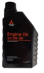 Моторное масло Mitsubishi Engine Oil 0W-30 синтетическое 1 л, MZ321032