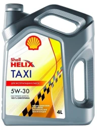Моторное масло Shell Helix Taxi 5W-40 синтетическое 1 л