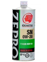 Моторное масло Idemitsu Zepro Eco Medalist 0W-20 синтетическое 1 л (арт. 4253-001)