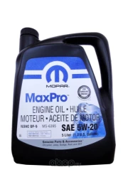 Моторное масло MOPAR MaxPro 5W-20 синтетическое 5 л