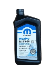 Моторное масло MOPAR MaxPro 5W-20 синтетическое 0,9 л (арт. 68518204АА)