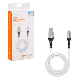 Кабель для телефона "AIRLINE" USB - Lightning (Iphone/IPad) 1м