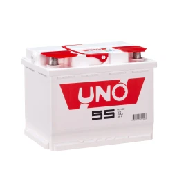 Аккумулятор легковой Uno 55 а/ч 480А Прямая полярность