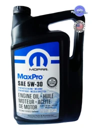 Моторное масло MOPAR MaxPro 5W-30 5 л