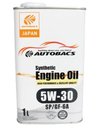 Моторное масло Autobacs Engine Oil Synthetic 5W-30 синтетическое 1 л