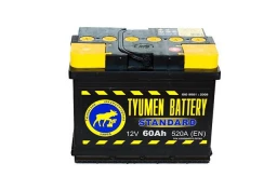 Аккумулятор легковой Tyumen Battery Standard 62 а/ч 580А Обратная полярность